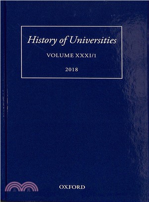 History of Universities ― Volume Xxxi / 1