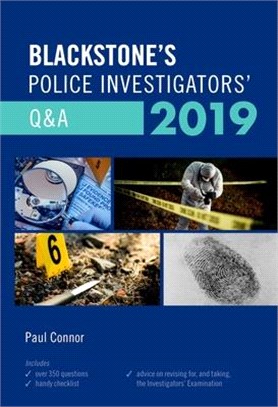 Blackstone's Police Investigators' Q&a 2019