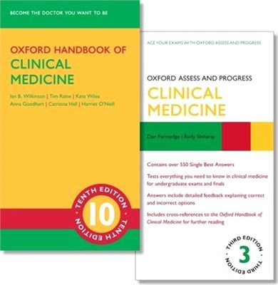 Oxford Handbook of Clinical Medicine + Oxford Assess and Progress - Clinical Medicine, 3rd Ed.