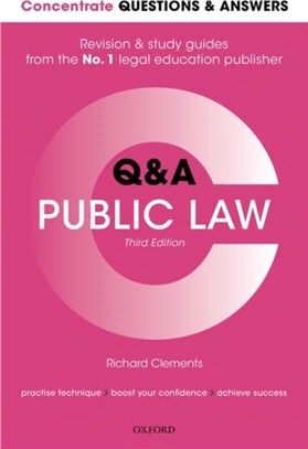 Concentrate Questions and Answers Public Law：Law Q&A Revision and Study Guide