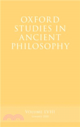 Oxford Studies in Ancient Philosophy, Volume 58