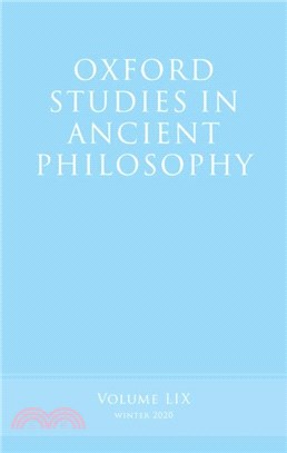 Oxford Studies in Ancient Philosophy, Volume 59