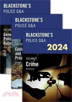Blackstones Police Q and A 2024 Three Volume Set