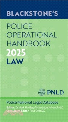 Blackstone's Police Operational Handbook 2025