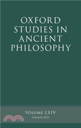 Oxford Studies in Ancient Philosophy, Volume 64