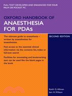 Oxford Handbook of Anaesthesia for PDAs