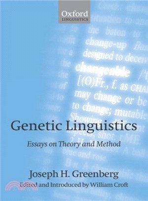 Genetic Linguistics ― Essays On Theory And Method