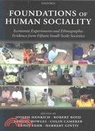 Foundations of human sociali...