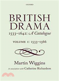 British Drama 1533-1642 ─ A Catalogue: 1533-1566