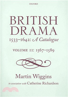 British Drama 1533-1642 ─ A Catalogue, 1567-1589