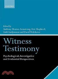 Witness Testimony