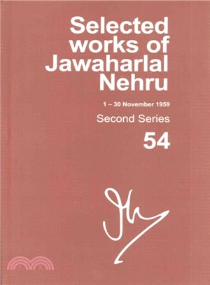 Selected Works of Jawaharlal Nehru ─ 1-30 November 1959