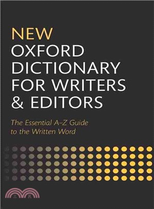 New Oxford Dictionary for Writers and Editors