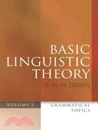 Basic Linguistic Theory: Grammatical Topics