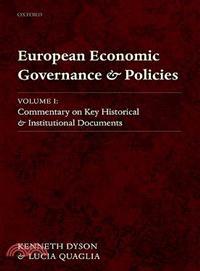 European Economic Governance and Policies