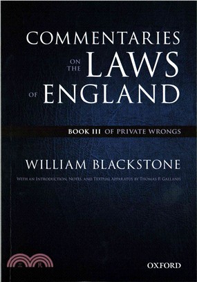 Commentaries on the Laws of England ─ Of Private Wrongs
