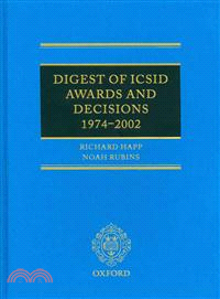 Digest of Icsid Awards and Decisions ─ 1974-2002