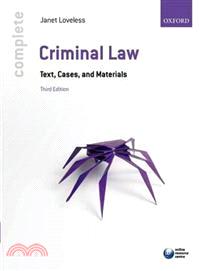 Complete Criminal Law