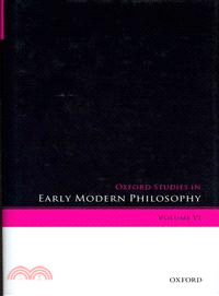 Oxford Studies in Early Modern Philosophy