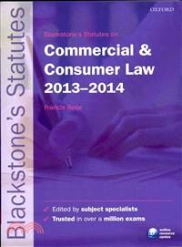 Blackstone's Statutes on Commercial and Consumer Law