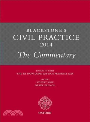 Blackstone's Civil Practice 2014 ― The Commentary