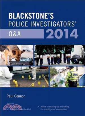 Blackstone's Police Investigators' Q&a 2014