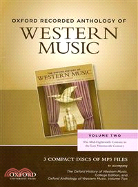 Oxford Recorded Anthology of Western Music ─ The Mid-Eighteenth Century to the Late Nineteenth Century