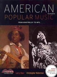 American Popular Music ― From Minstrelsy to Mp3