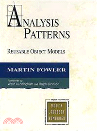 Analysis Patterns ─ Reusable Object Models