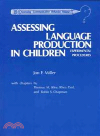 Assessing Language Production in Children—Experimental Procedures
