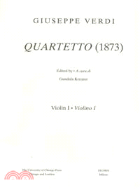 Quartetto 1873 ─ Four Parts for String Quartet, Violin I- Violino I, Violin II- Violino II, Viola, Violoncello, Score