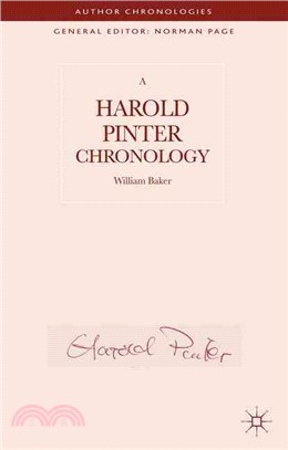 A Harold Pinter Chronology