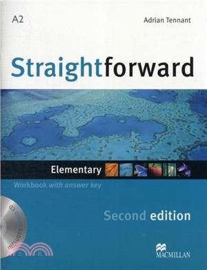 Straightforward 2nd Edition Elementary Level Workbook with key & CD