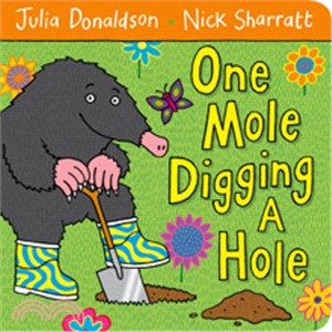 One mole digging a hole /