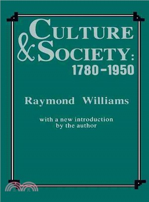 Culture and Society, 1780-1950