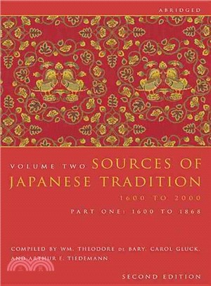 Sources of Japanese Tradition ─ 1600 to 2000