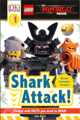 DK Readers Level 1: LEGO® NINJAGO Movie Shark Attack!