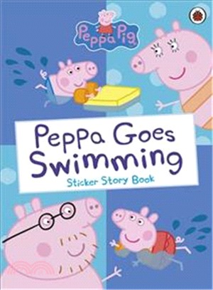 Peppa Goes Swimming Sticker Story Book (貼紙書)