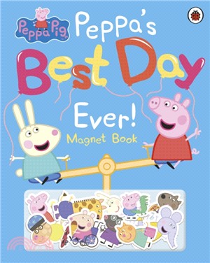 Peppa Pig: Peppa's Best Day Ever: Magnet Book (磁鐵遊戲書)