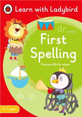 First Spelling: A Learn with Ladybird Activity Book 5-7 years：Ideal for home learning (KS1)