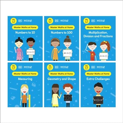 Maths - No Problem! Collection of 6 Workbooks, Ages 4-6 (Key Stage 1)