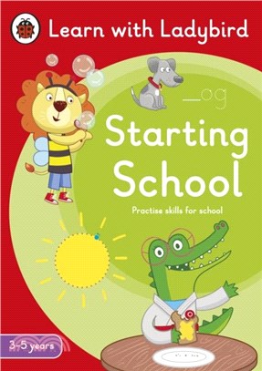 Starting School: A Learn with Ladybird Activity Book (3-5 years)：Ideal for home learning (EYFS)