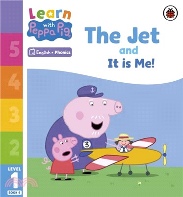 Learn with Peppa Phonics Level 1 Book 6 - The Jet and It is Me! (Phonics Reader)