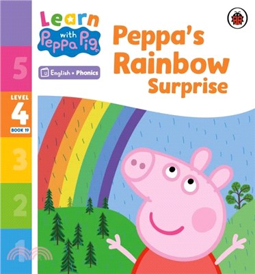 Learn with Peppa Phonics Level 4 Book 19 - Peppa's Rainbow Surprise (Phonics Reader)