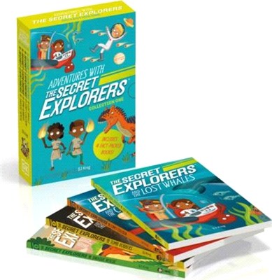 Adventures with The Secret Explorers: Collection One：Includes 4 Fact-Packed Books (英國版)