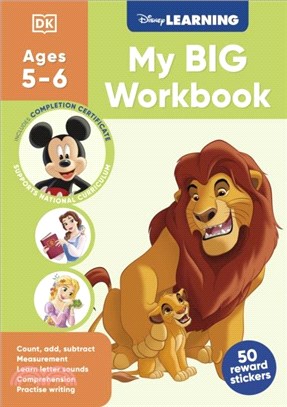 Disney Learning Big Workbook Ages 5-6 (Year 1)