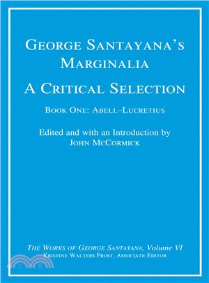George Santayana's Marginalia