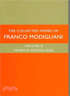 The Collected Papers Of Franco Modigliani