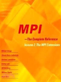 Mpi the Complete Reference