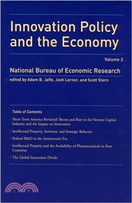 Innovation Policy and the Economy, Volume 3